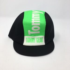 Tommy Hilfiger Black and Green Cap